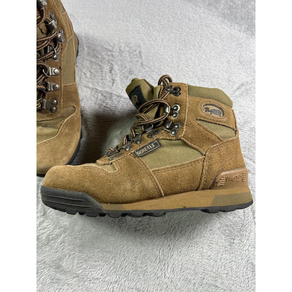 Vasque Gore Tex Hiking Boots Womens 6 Brown Leather Trail Gorpcore Granola Girl